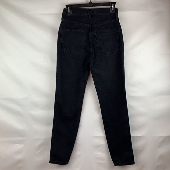Free People Black Out high rise straight leg jeans - Picture 8 of 14